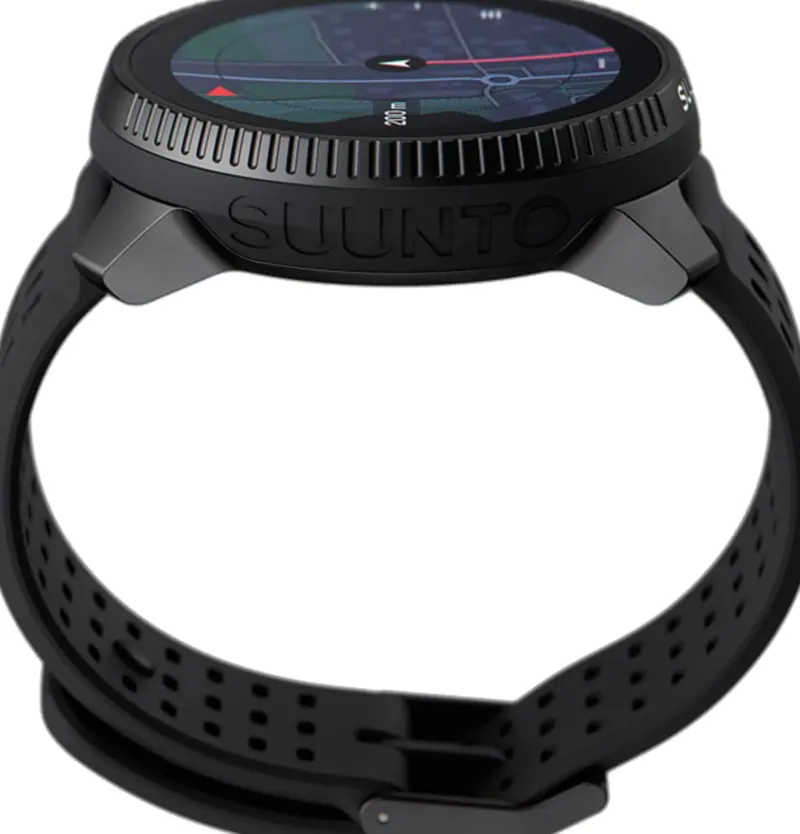Suunto Wearable Tech-Race Sports Watch - All Black-Stainless Steel