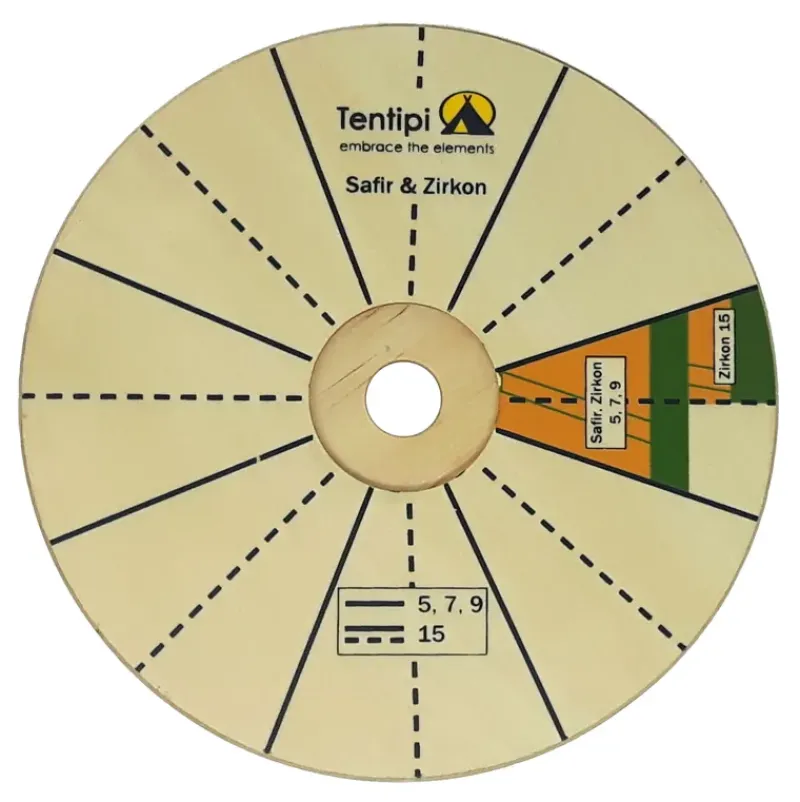 Tentipi Tent Tools-Pole Plate