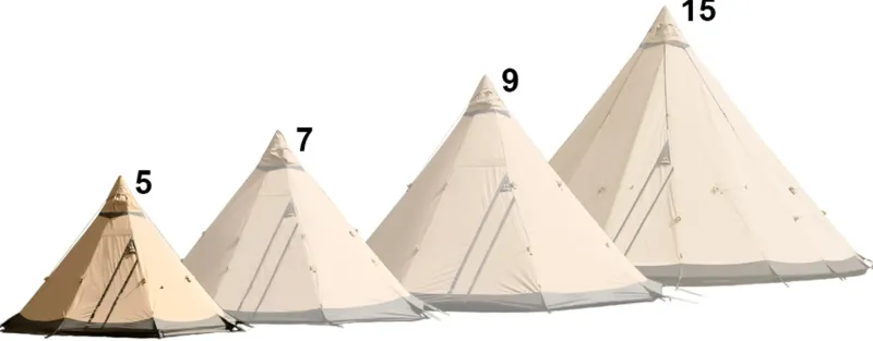 Tentipi Tipi'S & Bell Tents-Safir 5 CP