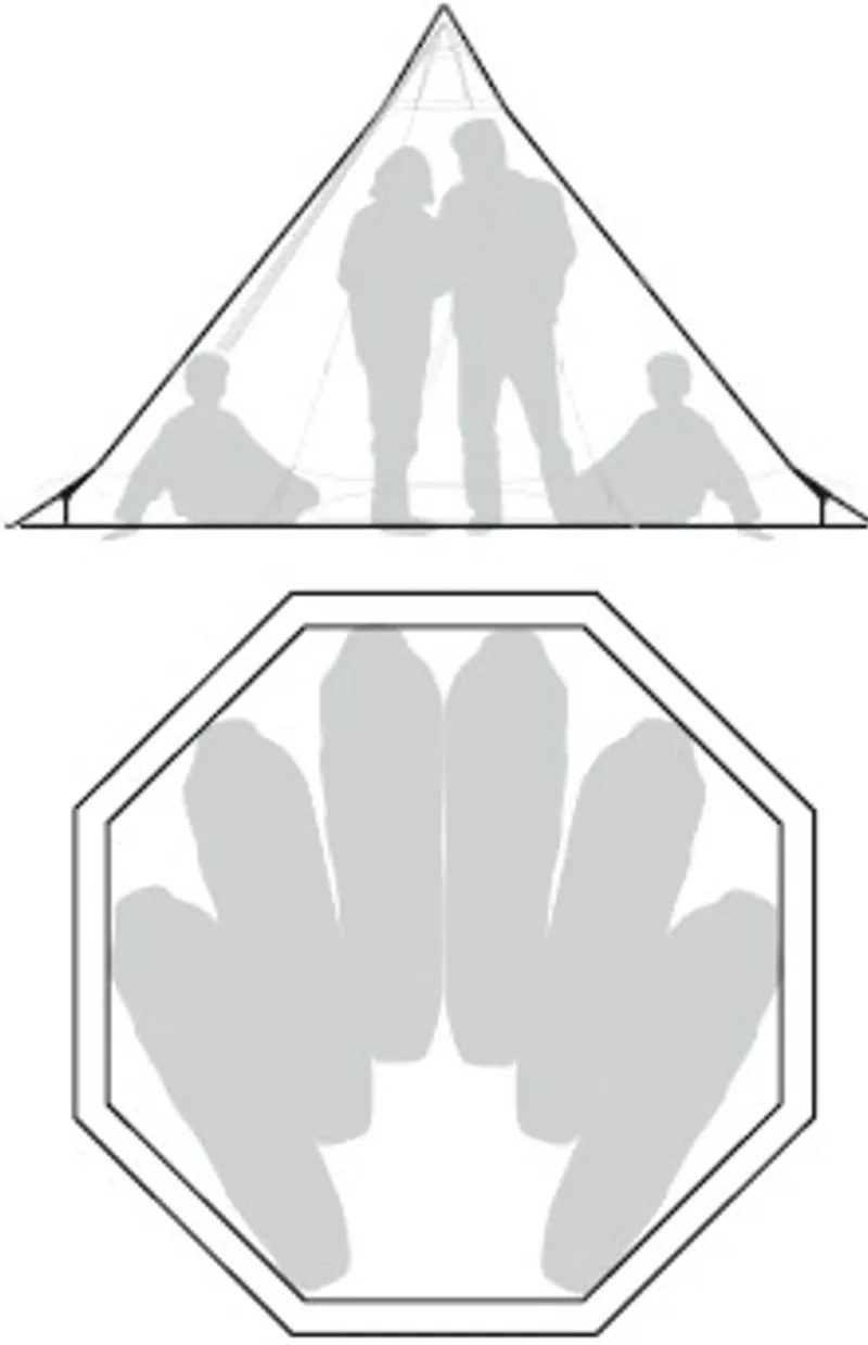 Tentipi Tipi'S & Bell Tents-Safir 5 CP