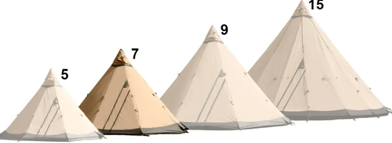Tentipi Tipi'S & Bell Tents-Zirkon 7 CP