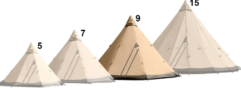 Tentipi Tipi'S & Bell Tents-Zirkon 9 CP