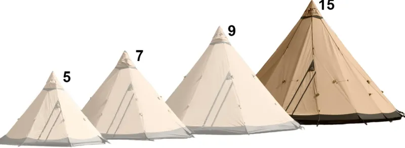 Tentipi Tipi'S & Bell Tents-Zirkon 15 CP