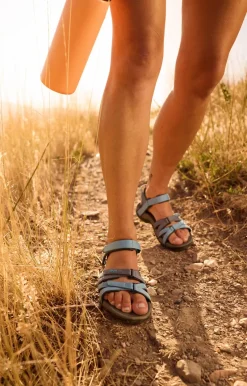 Teva Hiking Shoes & Boots|Sandals-Womens Tirra Sandals - Blue Multi