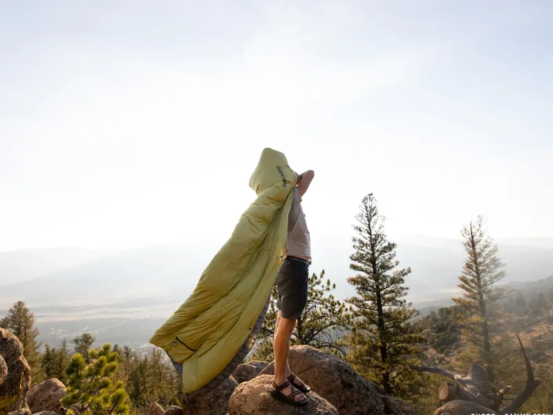 Thermarest Backpacking & Lightweight Sleeping Bags-Therm-a-Rest Corus 0C Sleeping Quilt - Long