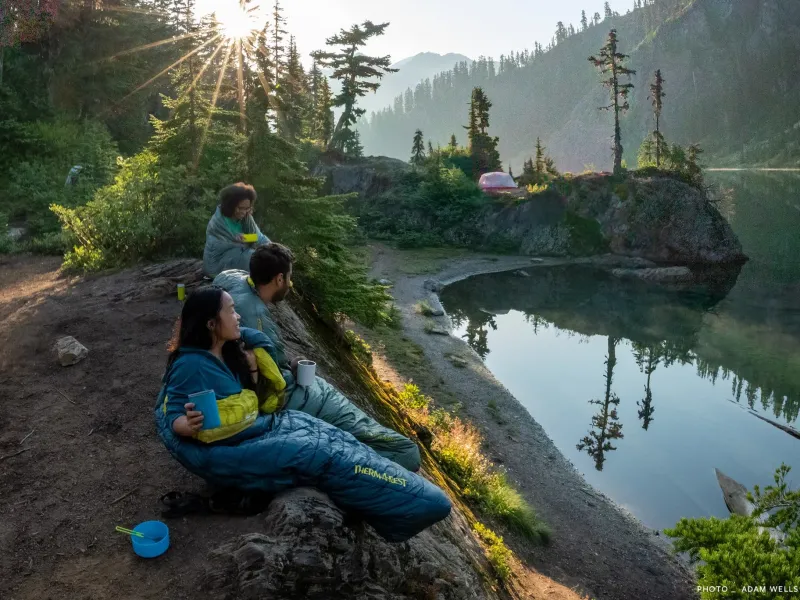 Thermarest Backpacking & Lightweight Sleeping Bags-Therm-a-Rest Saros -6C Sleeping Bag - Regular