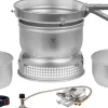Trangia Lightweight Stoves-25-1 GB Stove - Alloy Pans with Gas Burner
