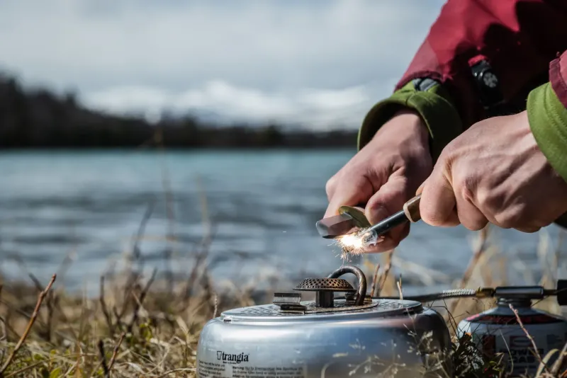 Trangia Lightweight Stoves-25-1 GB Stove - Alloy Pans with Gas Burner