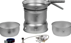 Trangia Lightweight Stoves-27-1 GB Stove - Alloy Pans with Gas Burner