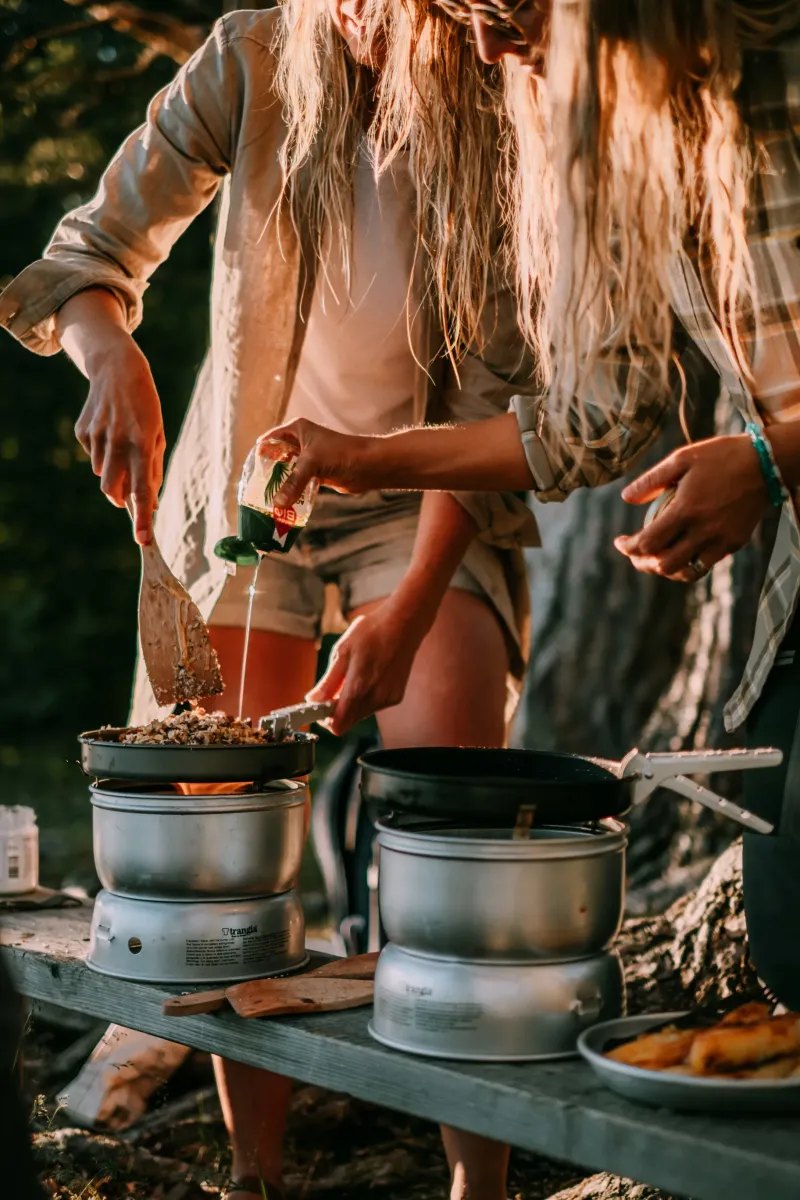 Trangia Plates, Bowls, Cups & Utensils-Moment - The Outdoor Cookbook