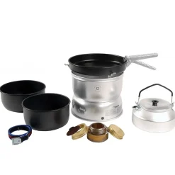 Trangia Lightweight Stoves-27-8 UL/HA Stove - Hard Anodised Pans with Kettle