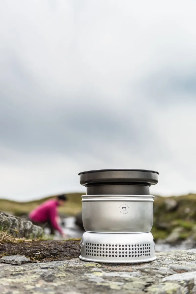 Trangia Lightweight Stoves-27-8 UL/HA Stove - Hard Anodised Pans with Kettle