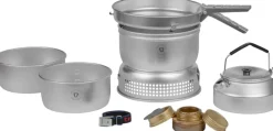 Trangia Lightweight Stoves-25-2 UL Stove - Alloy Pans with Kettle