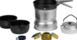 Trangia Lightweight Stoves-27-6 UL Stove - Non-Stick Pans with Kettle