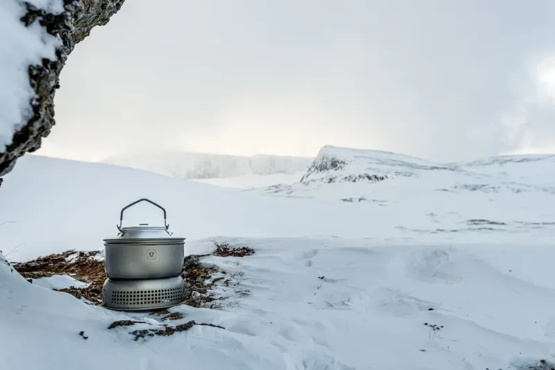 Trangia Lightweight Stoves-25-6 UL Stove - Non Stick Pans with Kettle