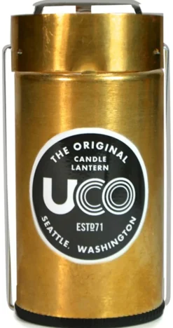UCO Lights & Lanterns|Lighting-Original Candle Lantern - Brass