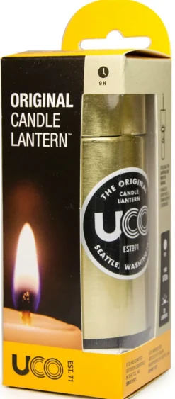 UCO Lights & Lanterns|Lighting-Original Candle Lantern - Brass