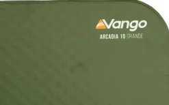 Vango Family & Leisure Camp Beds And Sleeping Mats-Arcadia 10 Grande Self Inflating Mat