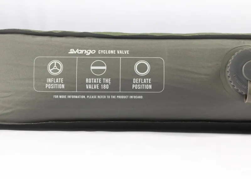Vango Family & Leisure Camp Beds And Sleeping Mats-Arcadia 10 Grande Self Inflating Mat