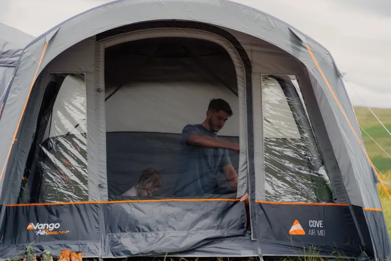 Vango Driveaway Van Awnings-Cove III Air Mid DriveAway Awning