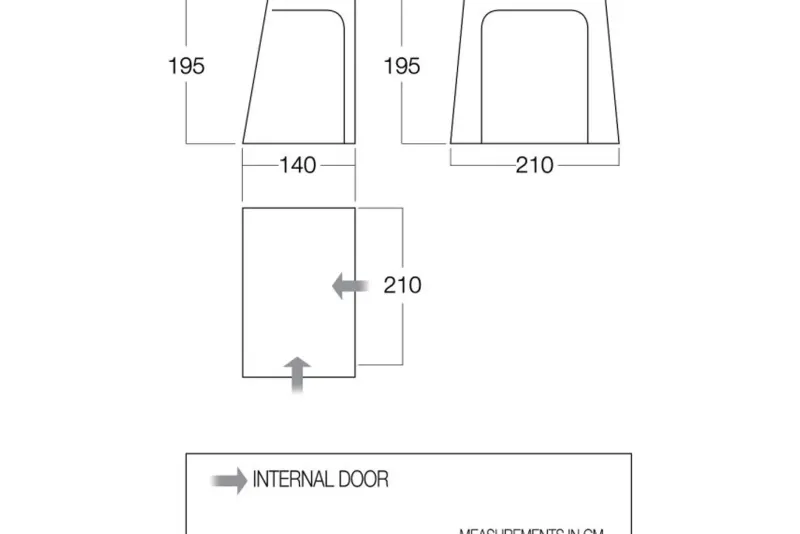 Vango Bedrooms & Inners-DriveAway Awning Bedroom BR001
