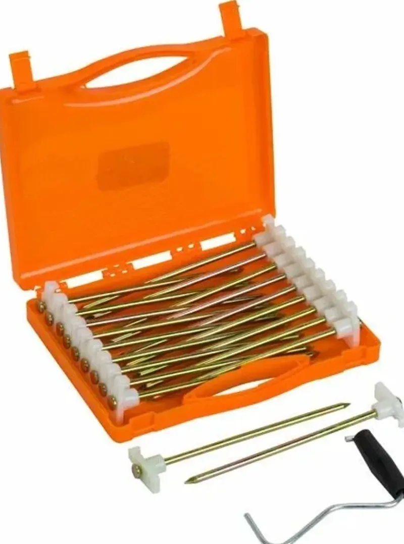 Vango Tent Pegs-Groundbreaker Glow Peg Set
