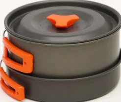 Vango Pots, Pans & Kettles-Hard Anodised 2 Person Cook Kit