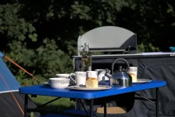 Vango Pots, Pans & Kettles-2L Stainless Steel Kettle with Folding Handle