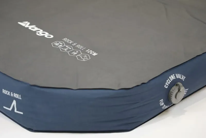 Vango Family & Leisure Camp Beds And Sleeping Mats-Rock n Roll 12cm Self Inflating Mat