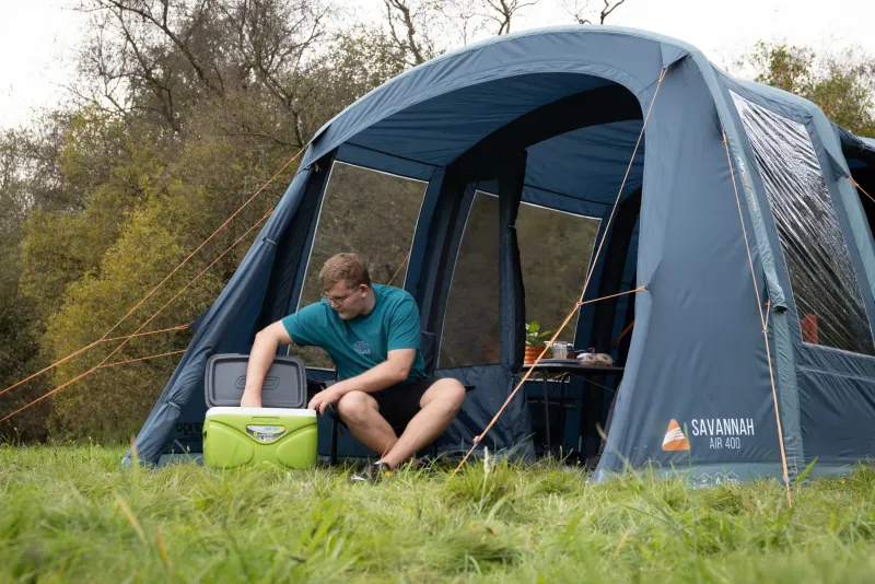 Vango Family & Leisure Tents|Inflatable Tents-Savannah Air 400 Tent Package