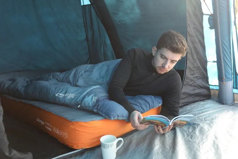 Vango Family & Leisure Camp Beds And Sleeping Mats-Shangri-La II 15 Grande Self Inflating Mat