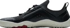 Vivobarefoot Running Shoes-Mens Primus Trail Knit FG Shoes - Obsidian-Sandstone