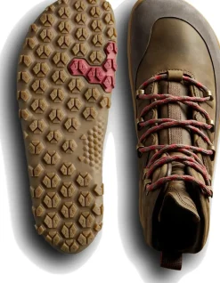 Vivobarefoot Hiking Shoes & Boots|Mid Height Boots-Mens Tracker Leather AT Boots - Bracken