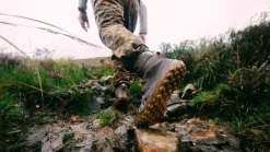 Vivobarefoot Hiking Shoes & Boots|Mid Height Boots-Mens Tracker Leather AT Boots - Bracken