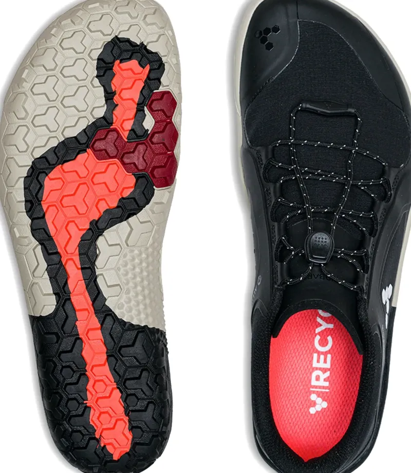 Vivobarefoot Hiking Shoes & Boots|Walking Shoes-Womens Primus Trail III All Weather FG Shoes - Obsidian