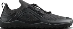 Vivobarefoot Hiking Shoes & Boots|Running Shoes-Womens Primus Trail Knit FG Shoes - Obsidian-Obsidian