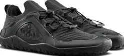 Vivobarefoot Hiking Shoes & Boots|Running Shoes-Womens Primus Trail Knit FG Shoes - Obsidian-Obsidian