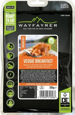 Wayfayrer Breakfast-Vegetarian All Day Breakfast