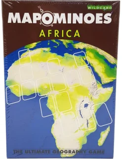 Wildcard Games Games|Travel Accessories-Mapominoes - The Ultimate Geography Game - Africa