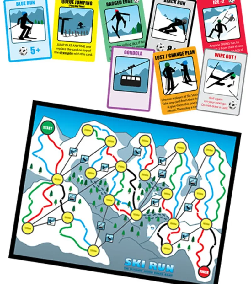 Wildcard Games Games|Travel Accessories-Ski Run Game