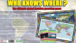 Wildcard Games Games|Travel Accessories-Who Knows Where Board Game