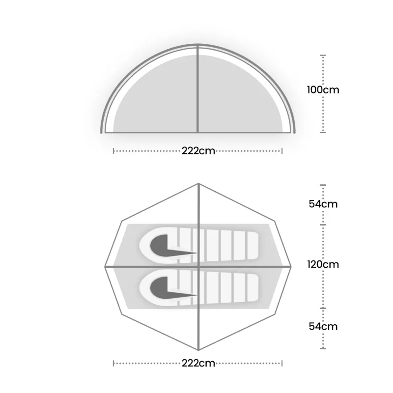 Wild Country Backpacking & Lightweight Tents-Helm Elite 2 Tent