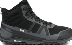 Xero Shoes Hiking Shoes & Boots|Mid Height Boots-Mens Scrambler Mid II WP Boot - Black-Asphalt