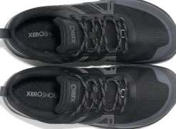 Xero Shoes Hiking Shoes & Boots|Walking Shoes-Mens Scrambler Trail Low WP Shoe - Black-Asphalt