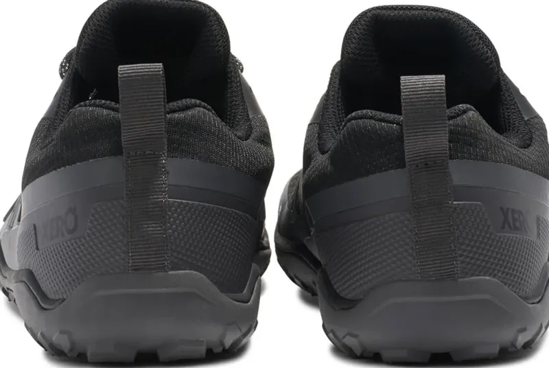 Xero Shoes Hiking Shoes & Boots|Walking Shoes-Mens Scrambler Trail Low WP Shoe - Black-Asphalt
