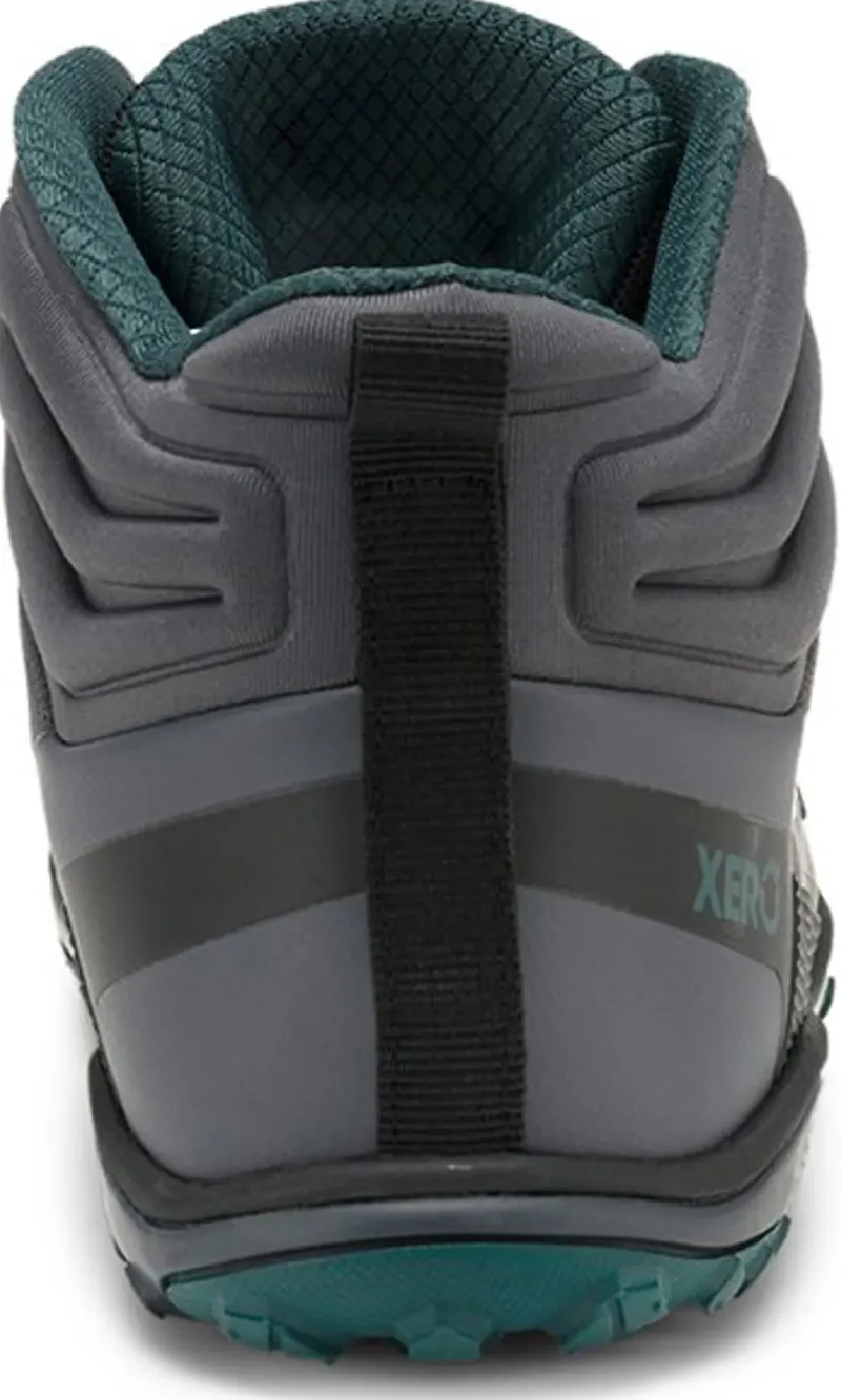 Xero Shoes Hiking Shoes & Boots|Mid Height Boots-Womens Scrambler Mid II WP Boot - Asphalt-Sea Moss