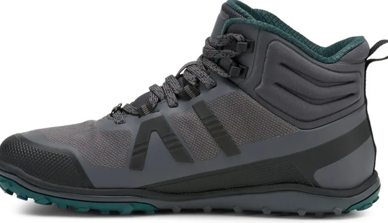 Xero Shoes Hiking Shoes & Boots|Mid Height Boots-Womens Scrambler Mid II WP Boot - Asphalt-Sea Moss