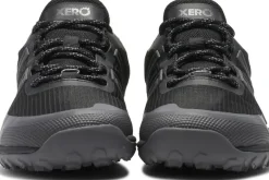 Xero Shoes Hiking Shoes & Boots|Walking Shoes-Womens Scrambler Trail Low WP Shoe - Black-Asphalt