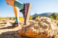 Xero Shoes Hiking Shoes & Boots|Walking Shoes-Womens Scrambler Trail Low WP Shoe - Black-Asphalt