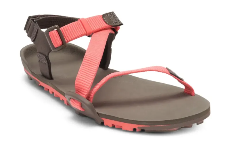 Xero Shoes Hiking Shoes & Boots|Sandals-Womens Z-Trail EV Sandals - Sunset Coral-Morel